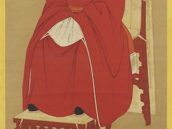 A museum object or reconstruction interpreting Song-period clothing