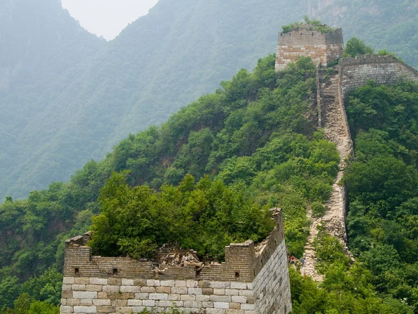 Steep unrestored masonry on the Jiankou Great Wall Steep unrestored masonry on the Jiankou Great Wall