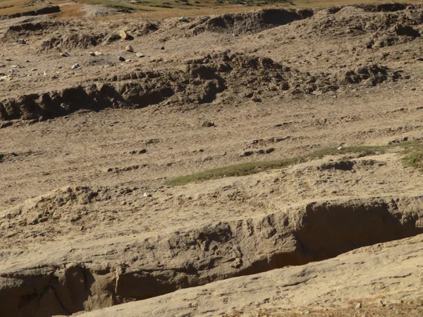 Earthen bank and ditch remains associated with the Jin Dynasty frontier in Inner Mongolia Earthen bank and ditch remains associated with the Jin Dynasty frontier in Inner Mongolia