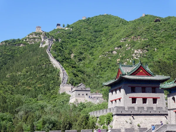 Juyongguan Great Wall circuit climbing both sides of a mountain valley