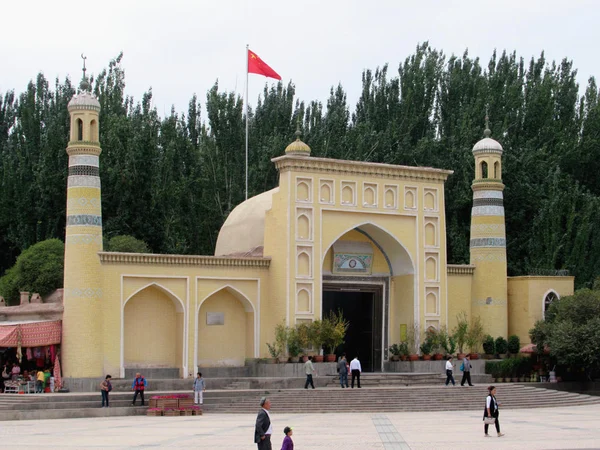 Id Kah Mosque and public square in Kashgar, Xinjiang