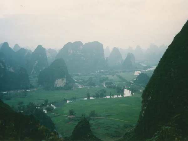 Karst landscape near Yangshuo in Guilin