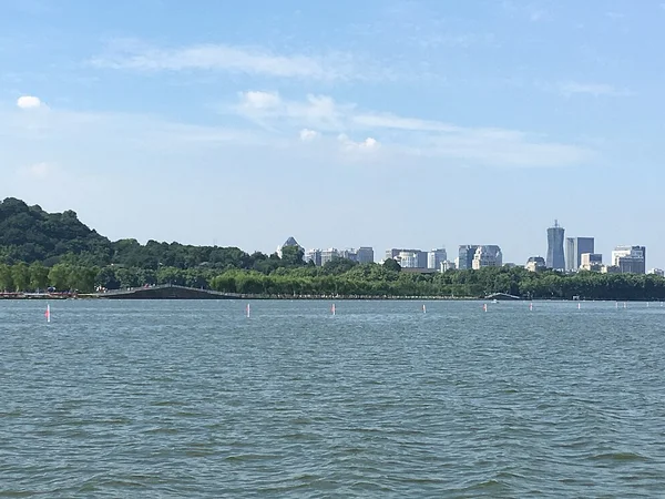 West Lake panorama on a scenic journey around Hangzhou