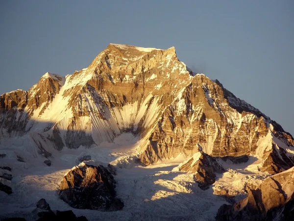 Gyachung Kang in the high Himalaya between Cho Oyu and Everest