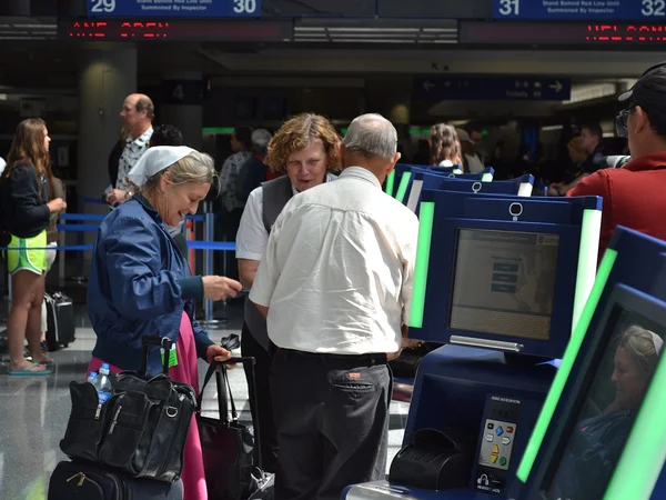Traveler checking official Chinese visa application instructions in Northern Europe