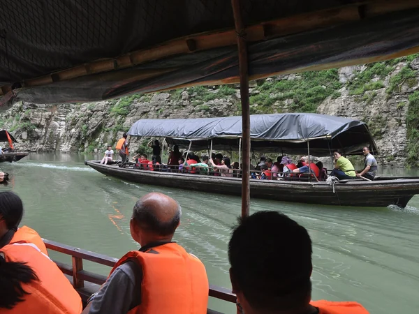 Mountain landscape in the Three Gorges of the Yangtze River