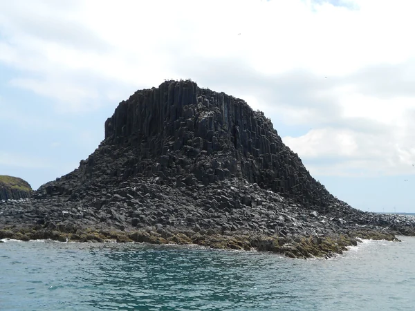 Basalt coastline and sea in the Penghu Islands Basalt coastline and sea in the Penghu Islands