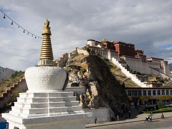 Potala Palace rising above Lhasa