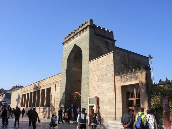 Stone gateway and courtyard of Qingjing Mosque in Quanzhou, Fujian Stone gateway and courtyard of Qingjing Mosque in Quanzhou, Fujian