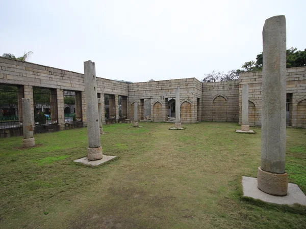Stone prayer-hall ruins at Qingjing Mosque in Quanzhou Stone prayer-hall ruins at Qingjing Mosque in Quanzhou