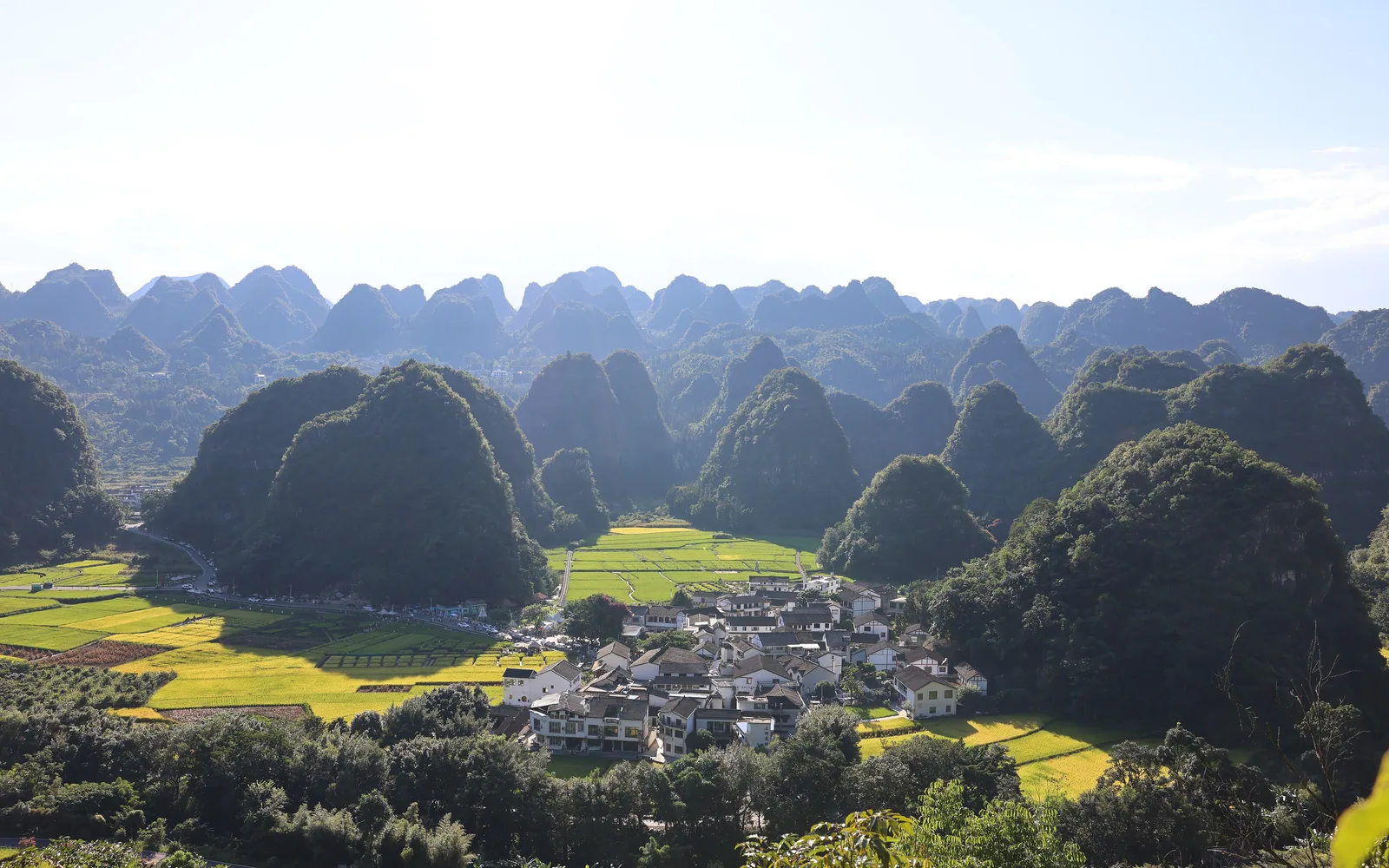 Wanfenglin karst peaks near Xingyi — Day 5 of 10 Days Guizhou Bridge Engineering & FAST Sky Eye Tour