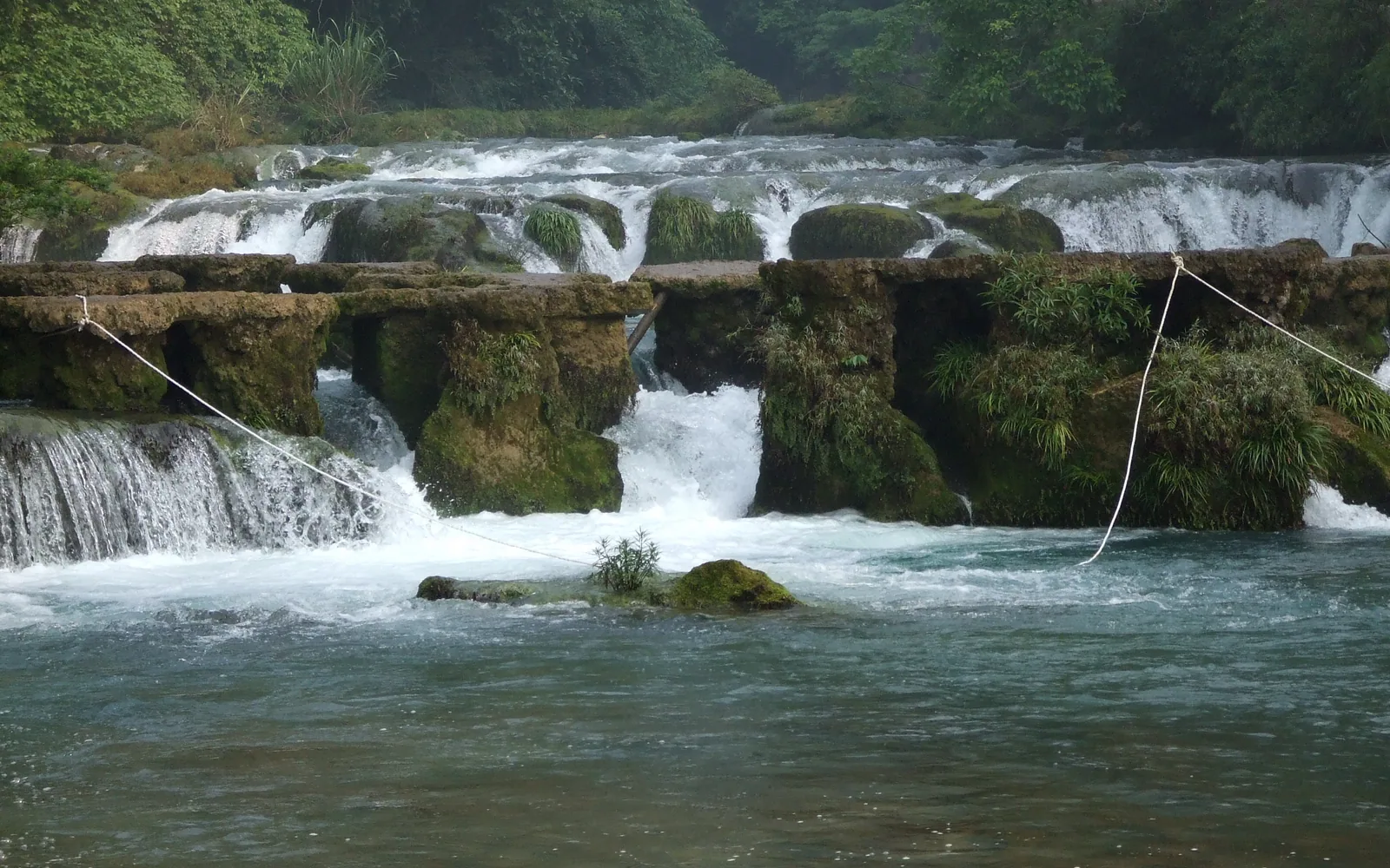 Xiaoqikong bridge and waterfalls in Libo — Day 8 of 10 Days Guizhou Bridge Engineering & FAST Sky Eye Tour