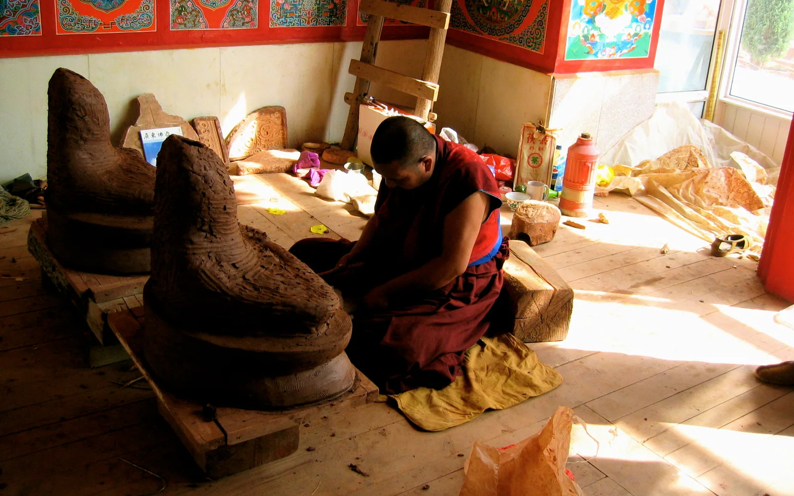 Lower Wutun Monastery near Tongren — Day 3 of 7 Days Qinghai Regong Buddhist Cultural Group Tour