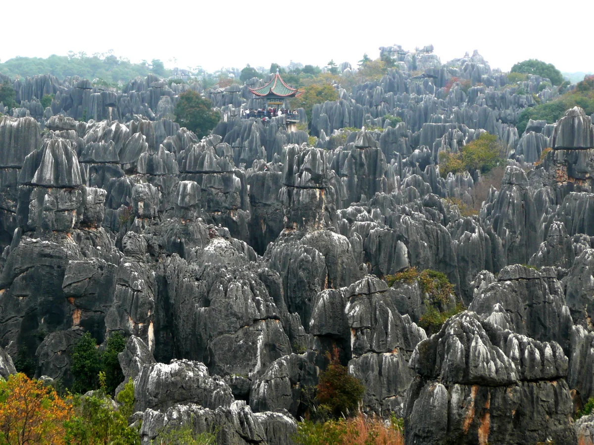 Yunnan Stone Forest limestone peaks — Yunnan Tours