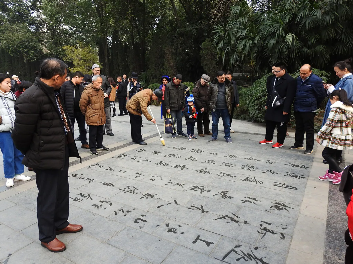 Traditional calligraphy experience on a China cultural tour — China Tours