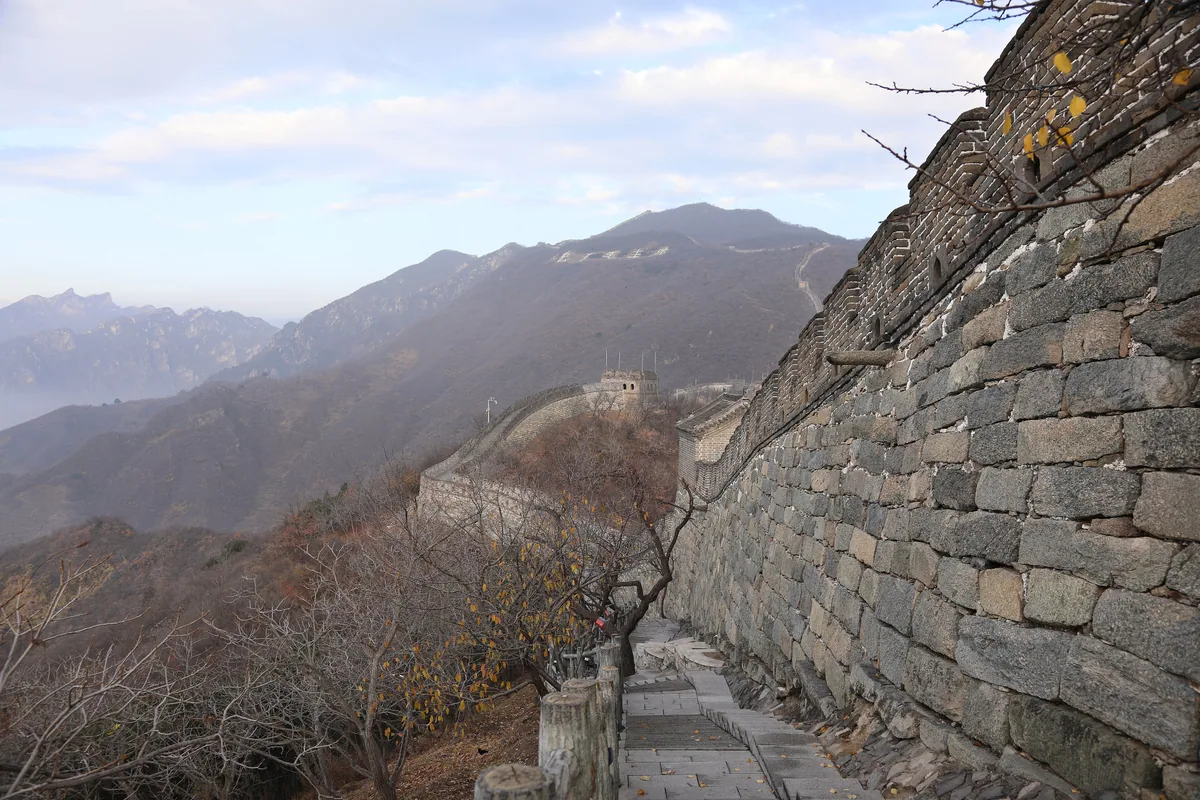travelers at Mutianyu Great Wall — Educational Trip to China