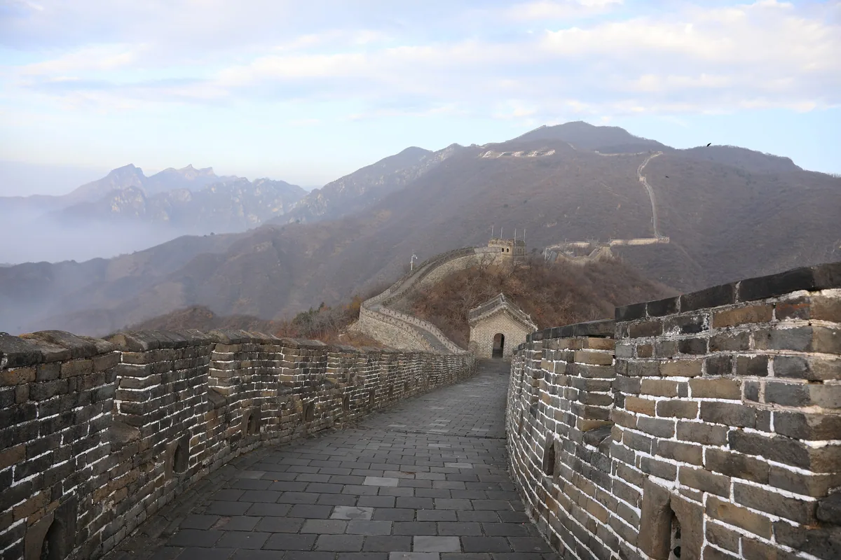 travelers at Mutianyu Great Wall — Senior Travel Guide to China