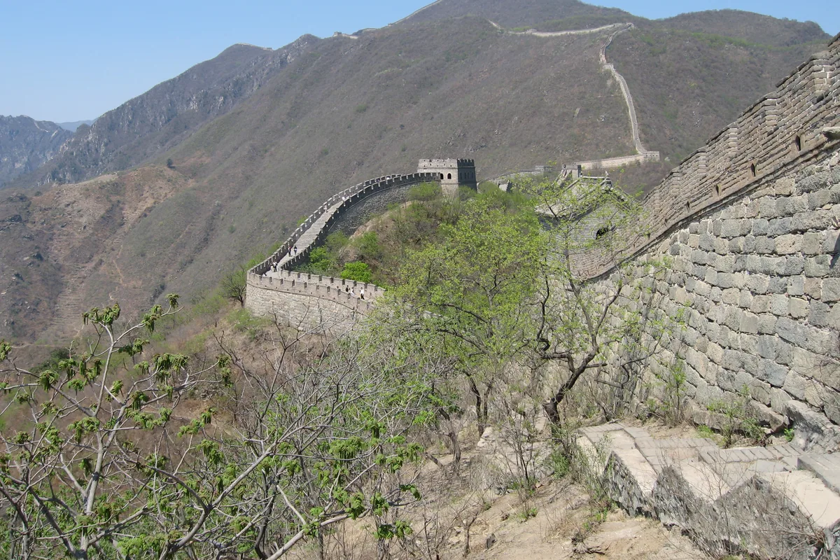 travelers at Mutianyu Great Wall — Beijing Transfer Service