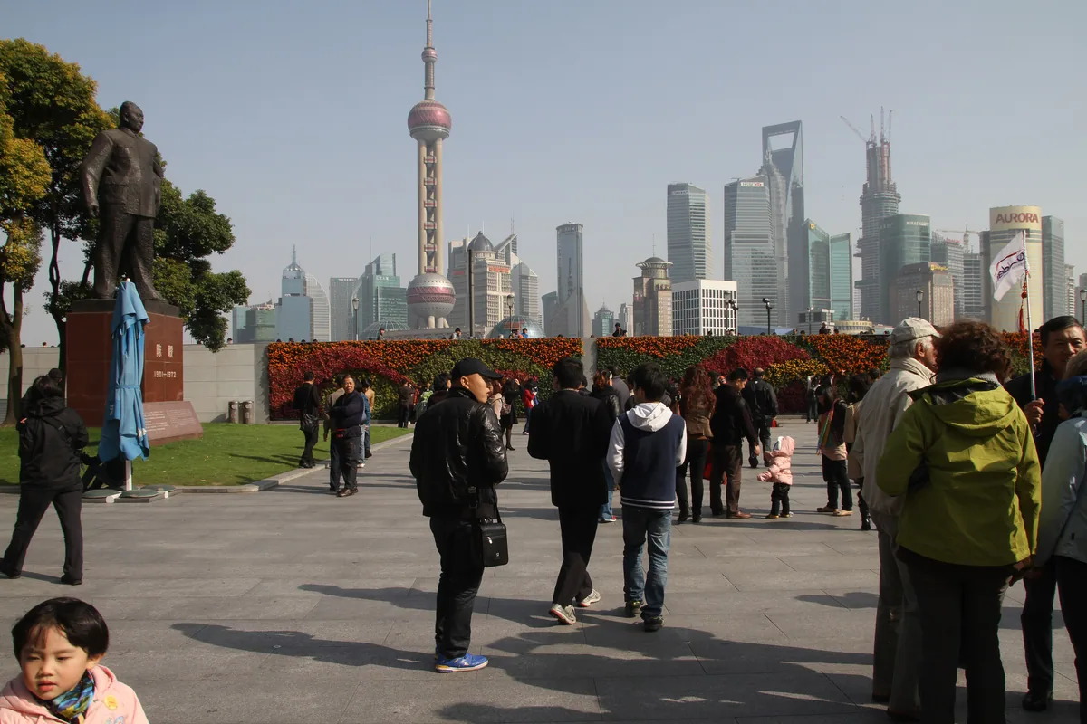 Shanghai Bund skyline — External Features of Chinese Architecture