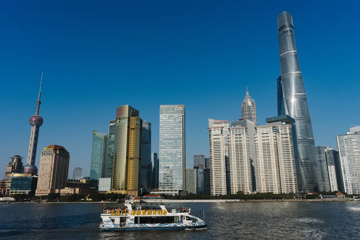 Shanghai Bund skyline — Types of Chinese Architectures