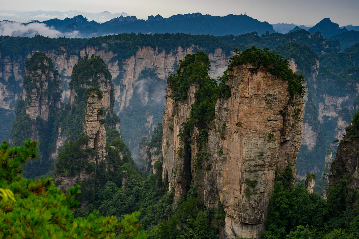 Zhangjiajie sandstone pillars — China Summer Tours