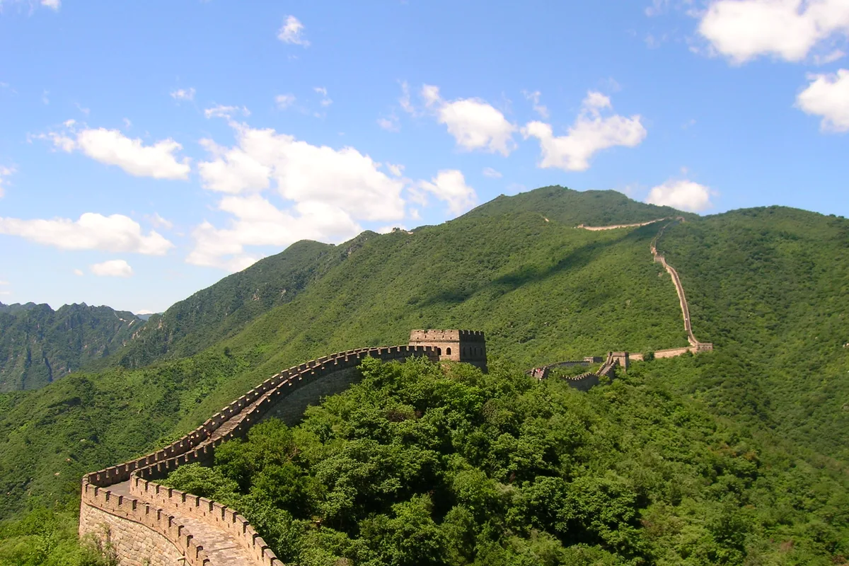 travelers at Mutianyu Great Wall — China Tours from Australia