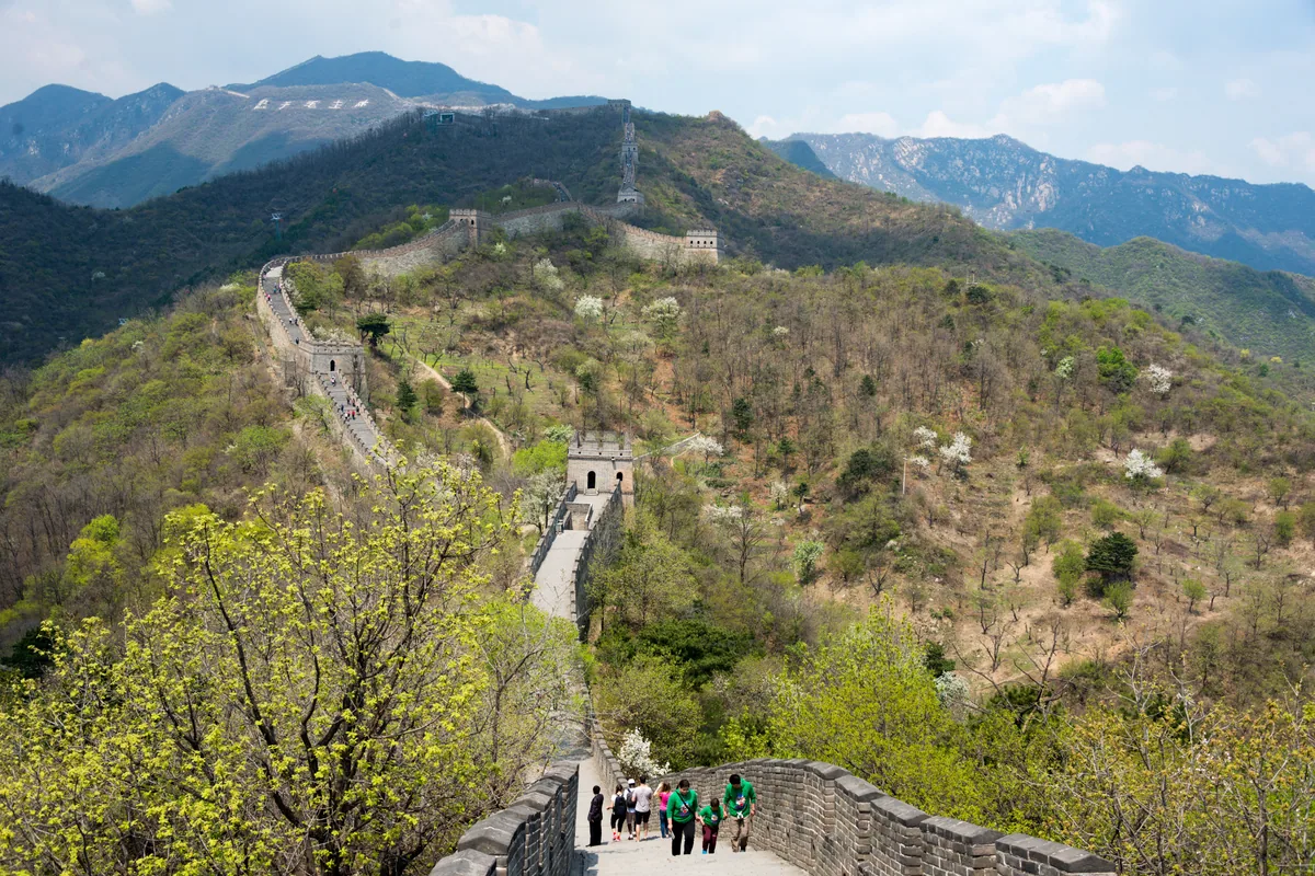 travelers at Mutianyu Great Wall — China Tours from South Africa