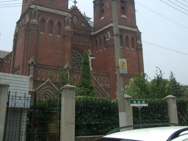 A historic Christian church in a Chinese city