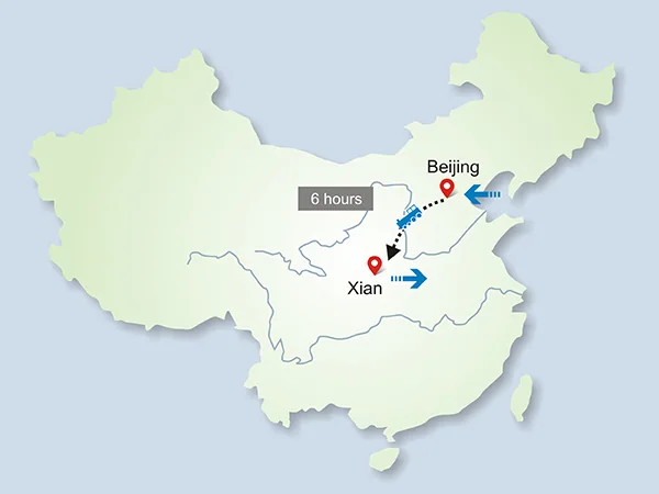 6 Days Beijing to Shanghai by High Speed Train