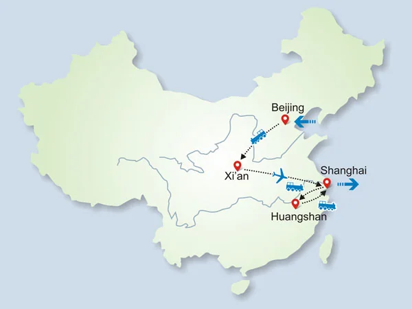 9 Days Best Scenery Trip Around Shanghai