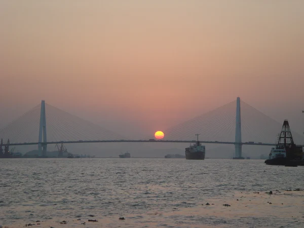 Waterfront city view in Shantou Guangdong
