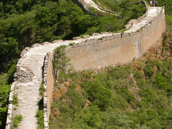 Watchtowers following the steep ridge at Simatai Great Wall Watchtowers following the steep ridge at Simatai Great Wall