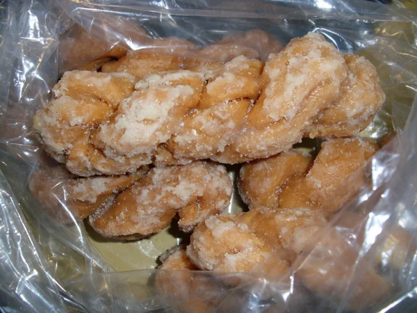 Crisp Chinese mahua fried dough twists Crisp Chinese mahua fried dough twists