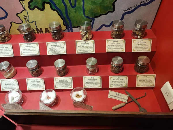 Tibetan medicine exhibit at the Himalayan Tibet Museum Tibetan medicine exhibit at the Himalayan Tibet Museum