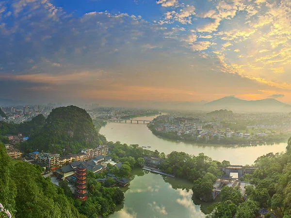 23 Days China Panorama Tour - Folded Brocade Hill