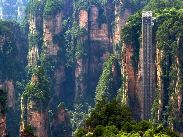 5 Days Tour from Changsha to Zhangjiajie - Bailong Elevator
