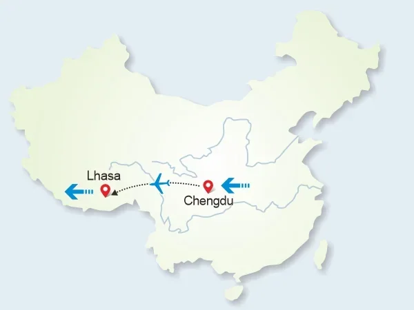 6 Days Chengdu to Lhasa EssenceTour - Chengdu Lhasa