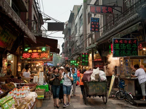 9 Days Classical China Muslim Tour - Muslim Street