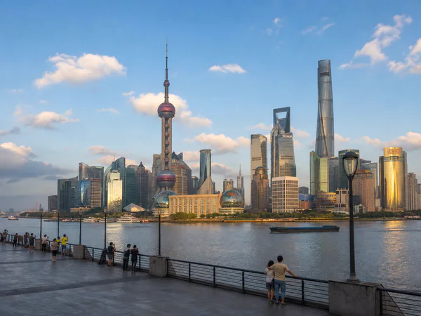 6 Days Beijing Shanghai Tour - Shanghai Bund skyline