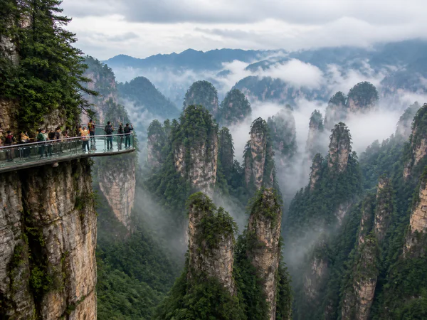 14 Days Zhangjiajie and Guilin Tour - Zhangjiajie sandstone pillars