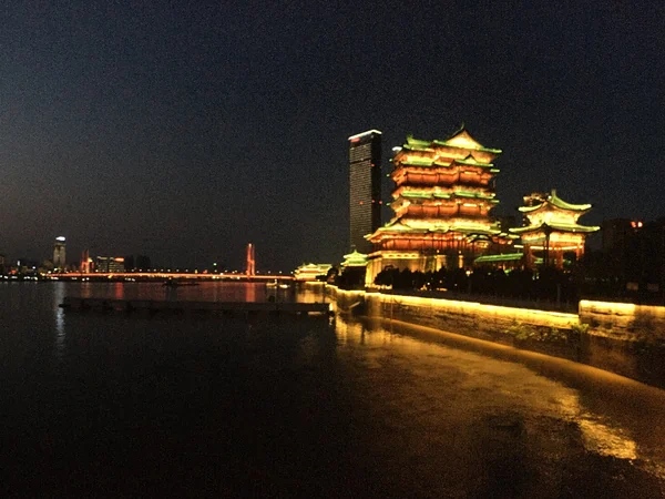 Tengwang Pavilion beside the Gan River in Nanchang