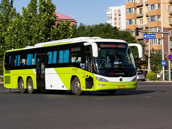 Beijing 916 Express bus returning from Huairou District