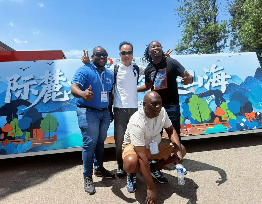 International guests traveling together with YUNSKY in China