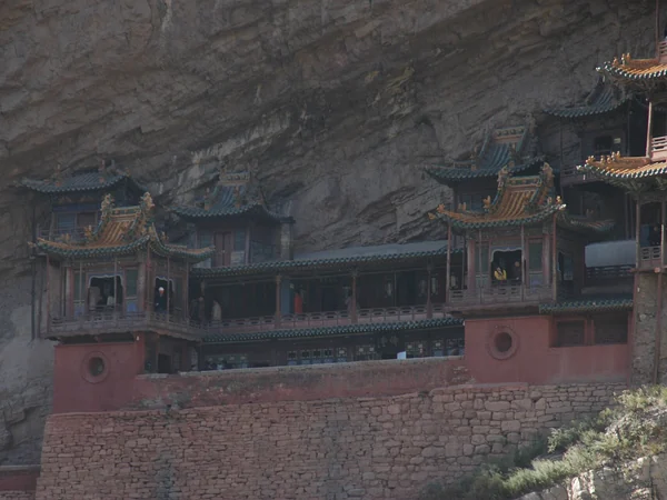 Hanging Temple built against a cliff near Datong, Shanxi Hanging Temple built against a cliff near Datong, Shanxi