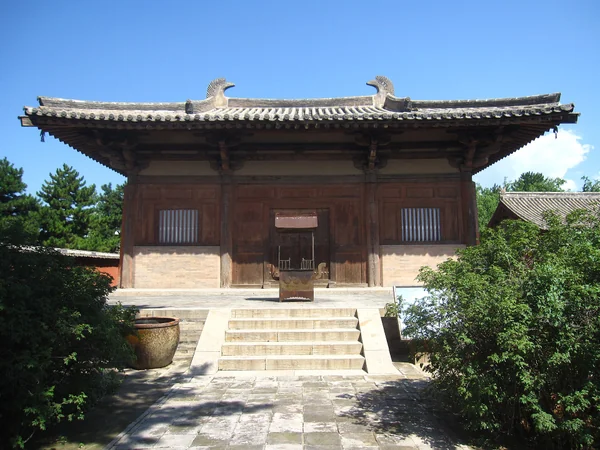 Main Hall of Nanchan Temple near Mount Wutai in Shanxi
