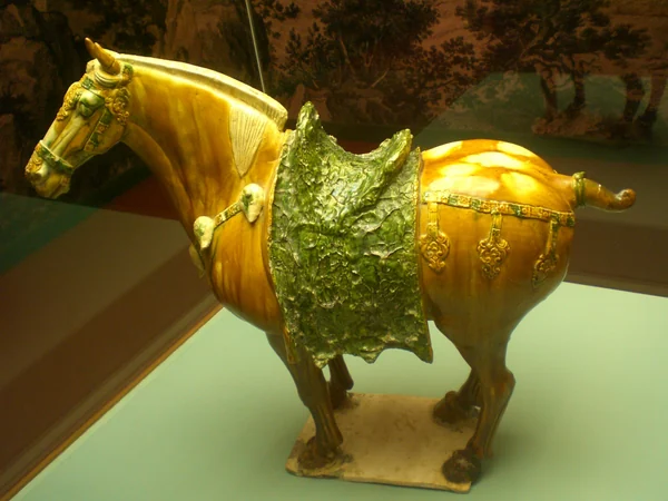 A horse sculpture displayed at the Hong Kong Museum of Art A horse sculpture displayed at the Hong Kong Museum of Art