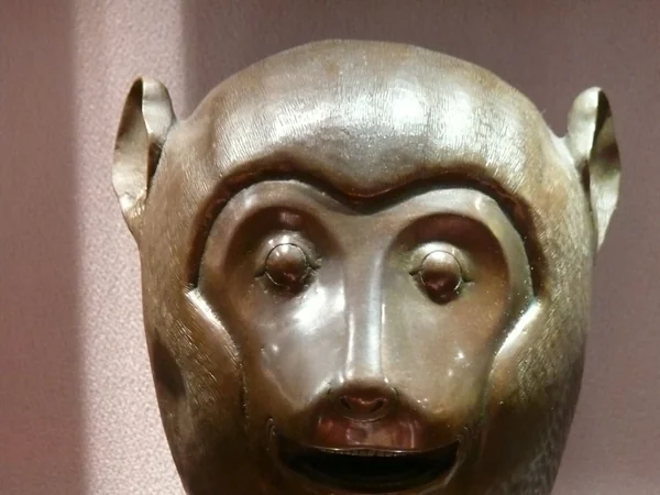 A reproduction of the Old Summer Palace monkey head A reproduction of the Old Summer Palace monkey head