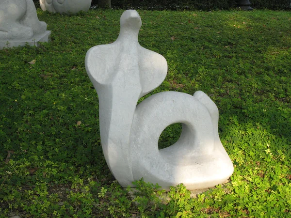 Snake sculpture representing the Chinese zodiac sign