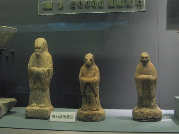 Tang dynasty Chinese zodiac figures including the snake Tang dynasty Chinese zodiac figures including the snake
