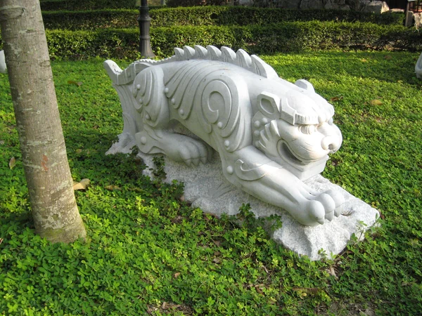 Tiger sculpture representing the Chinese zodiac sign